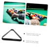 Abaodam Mini Billiard Balls Triangle Rack Durable Pool Table Accessory