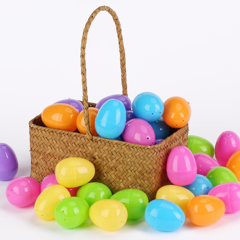 Mr. Pen Fillable Easter Eggs, 2.3 inch, 48 Pack -