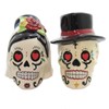 Pacific Giftware Day of The Dead Bride and Groom Skulls