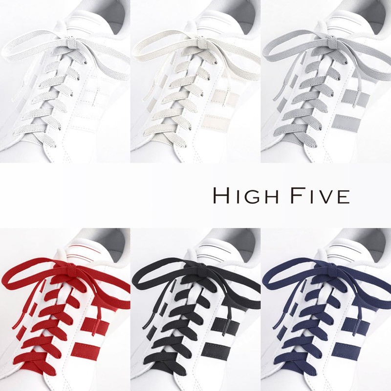 High Five Elastic Shoelaces, Elastic Shoelaces, Elastic Laces, Elastic 31.5,
