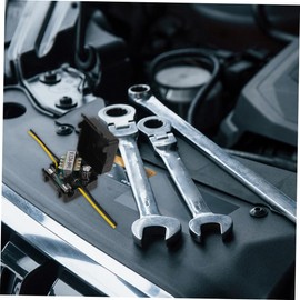 KOMBIUDA 2pcs Car Power Filter Ground Loop Noise Reducer for Automotive Audio Systems Noise Isolator for Enhanced Performance Cars and Trucks