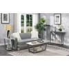 Convenience Concepts Graystone Coffee Table, Faux Birch / Slate Gray