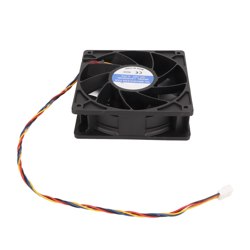 12cm Cooling Fan 120x38mm 6000rpm 12V 2.7A 4pin FG DC