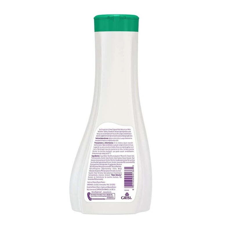 Hinds Lotion Natural Con Hidratine y Vitamina A, 13.5oz (400ml)