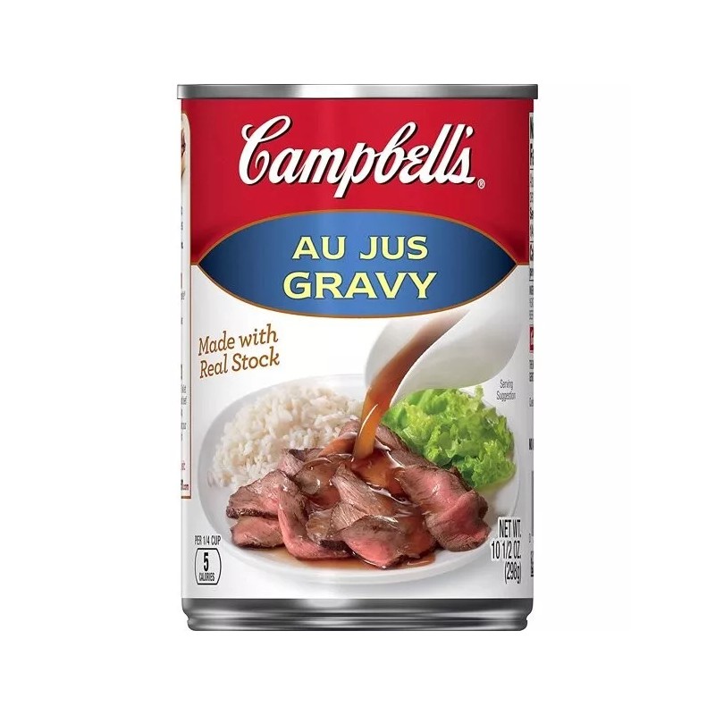 Campbell's 6 X Campbell's BEEF AU JUS Gravy 10.5oz Cans