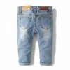 KIDSCOOL SPACE Baby Girls Boys Slim Jeans, Small Child Elastic