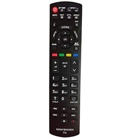 VINABTY N2QAYB000830 Replacement Remote Control Compatible with Panasonic TX50AS520Y Tx42as520y Tx-50as500y Tx42as500yTx-39as500y TH-LR42E6 TH-LR32E6 TX-50ASX603 TX-L24XW6 TTTX-L32BL6B TX-L32BL6E