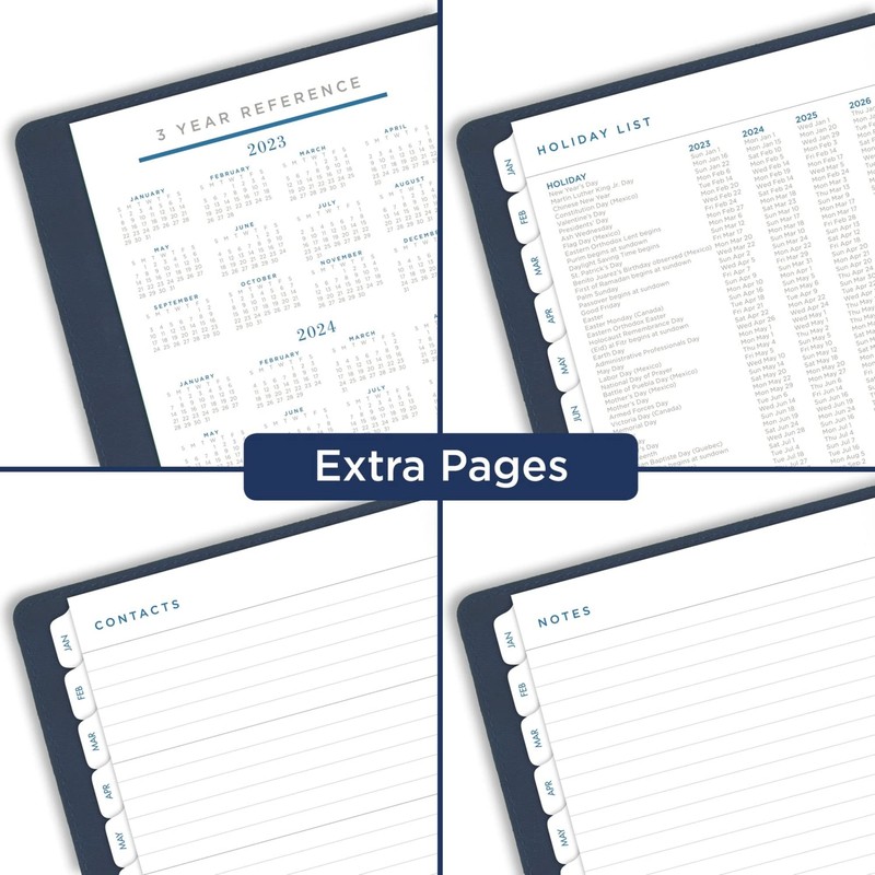 AT-A-GLANCE 2023 Weekly & Monthly Planner, 5-1/2" x 8-1/2", Small,