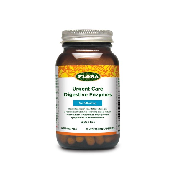 Flora Flora Health Urgent Care Digestive Enzymes - Gas, Bloating