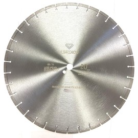 20 inch ALSKAR DIAMOND Dry or Wet Cutting General Purpose Power Saw Segmented Diamond Blades for Concrete Stone Brick Masonry (20")