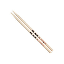 Vic Firth American Classic 5A Nylon Tip Drumsticks - 3 Pack Bundle with Austin Bazaar Polishing Cloth