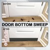 uxcell 2 Pcs Door Bottom Sweep, 39 x 1 inch