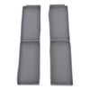 2PCS Stove Top Shelf Silicone Spice Rack Magnetic Back 2