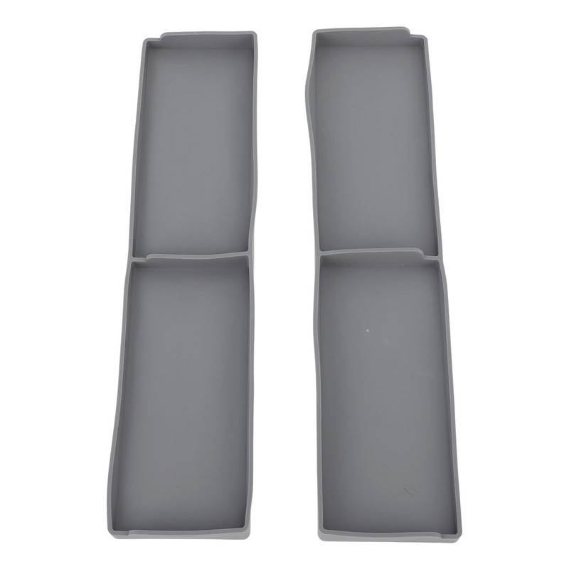 2PCS Stove Top Shelf Silicone Spice Rack Magnetic Back 2