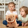 Zaloife Cuddly Toy Capybara 25 cm, Plush Toy Capybara with