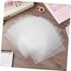 SEWACC 12pcs 3D Stencil Sheets PVC Material Cutting Machine Templates