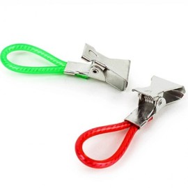 (5P) Towel holder hook holder fixing holder towel holder clip type strap 4ea