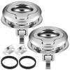 RoadLoo Boat Hatch Latch Pull, 2Pcs Slam Latch Stainless Steel