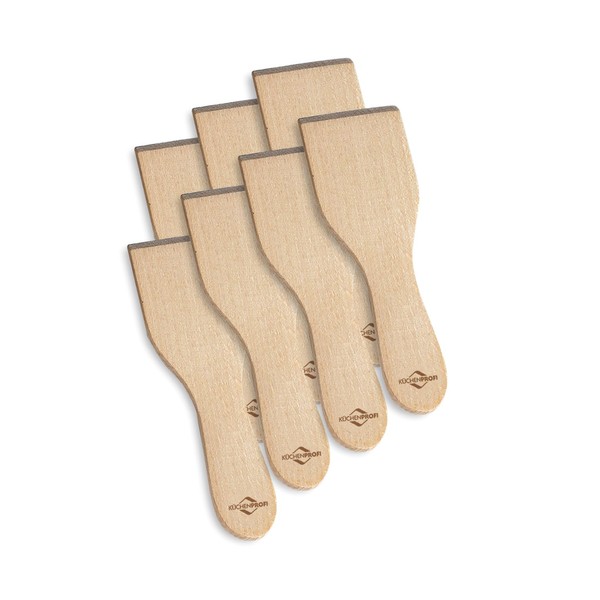 Küchenprofi Raclette scraper set, wooden spatula made of beech wood,