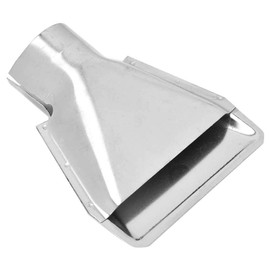 Hot Air Gun Accessories Four Piece Suit Heat Gun Nozzles Made of Stainless Steel (Silver)