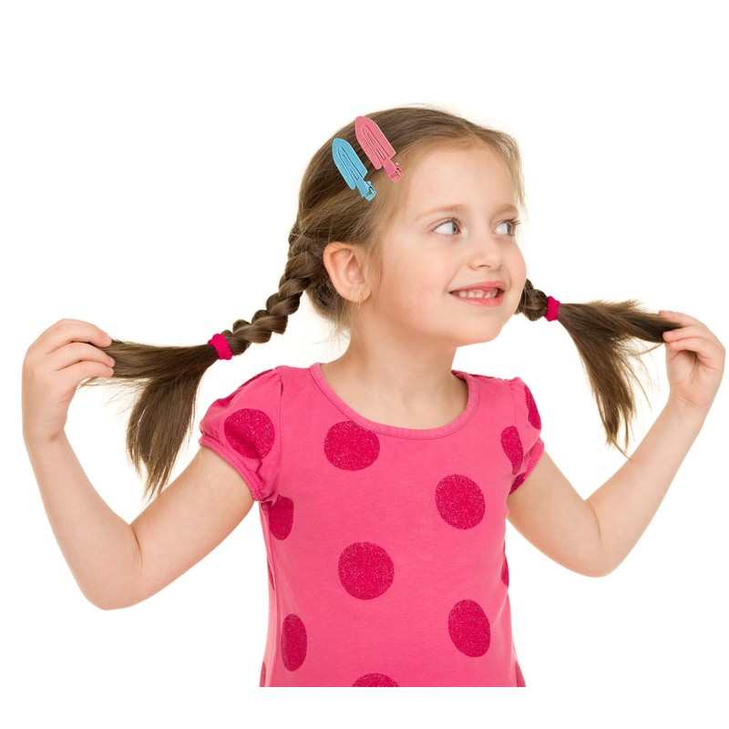 shefun Non-marking Bangs Clips, Stainless Steel Set of 10, Makeup,