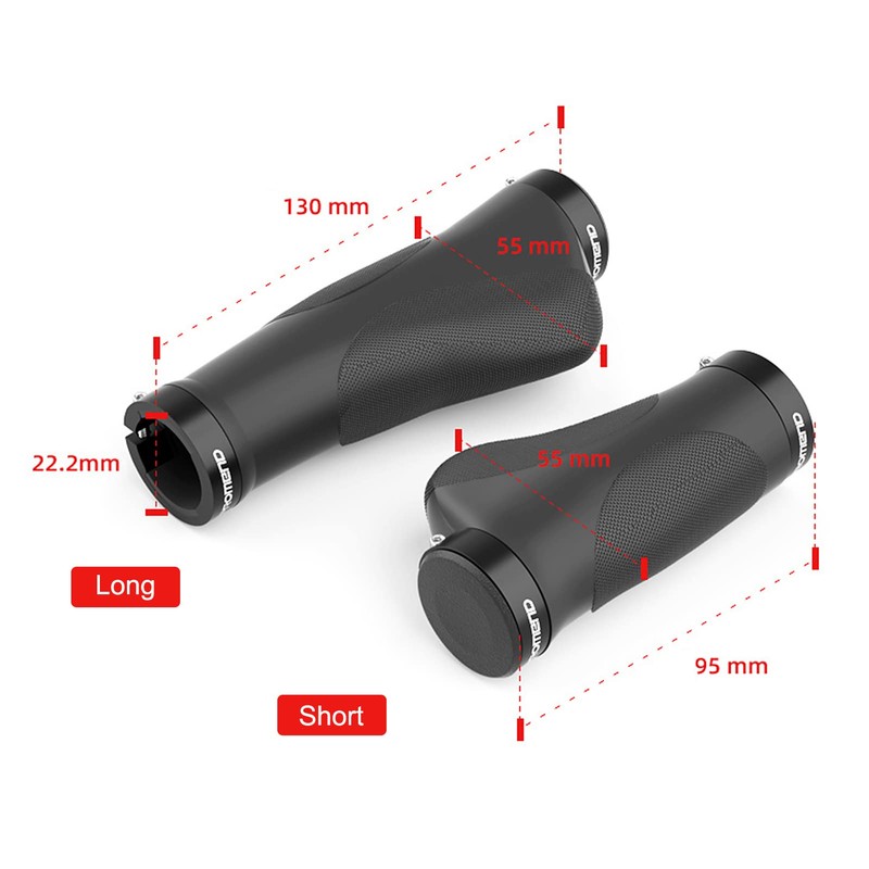 Bike Handlebar Grips Anti-Slip Cycling Bicycle Handlebar Locking Grips