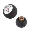 KIMISS 6-Speed Gear Knob, Car Gear Knobs, ABS Plastic Gear
