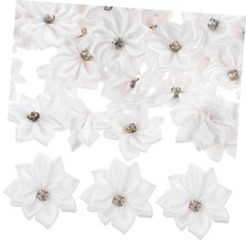 BIUDECO 100Pcs DIY Flower Hair Clip Decor Multi Function Floral Accessories for Headdress Making Durable and Easy to Use for Hairpins Headbands and Hats