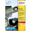 Avery Dennison Heavy Duty Labels Laser 21 per Sheet 63.5x38.1mm