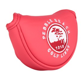 Mallet Golf Headcover Putter Cover for Small Mallet Odyssey 2 Ball Tailor Made Spider Putter with Magnet (Small Red)