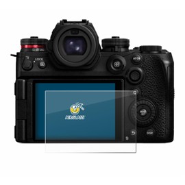 BROTECT Protective Glass for Panasonic Lumix DC-S1II Protective Film Tempered Glass [Extremely Scratch-Resistant 9H, Anti-Fingerprint, Ultra Transparent]