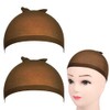 Kryzulax Hair Net Wig Cap, Pack of 2 Hair Net