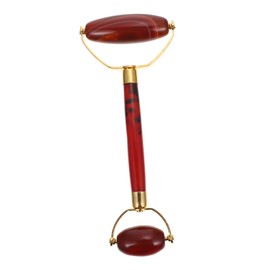 OHPHCALL Beauty Spatula 1pc Agate Scraping Board Guasha Facial Tool Roller for Face Jade Tools Skin Care Kit Skin Care Tools for Face Jade Skin Roller Aluminum Alloy Red Household Squeegee