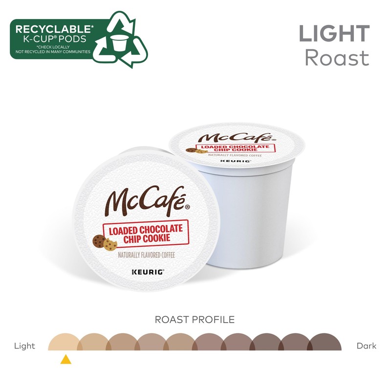 McCafé® Loaded Chocolate Chip Cookie, 60 count (6 Packs of