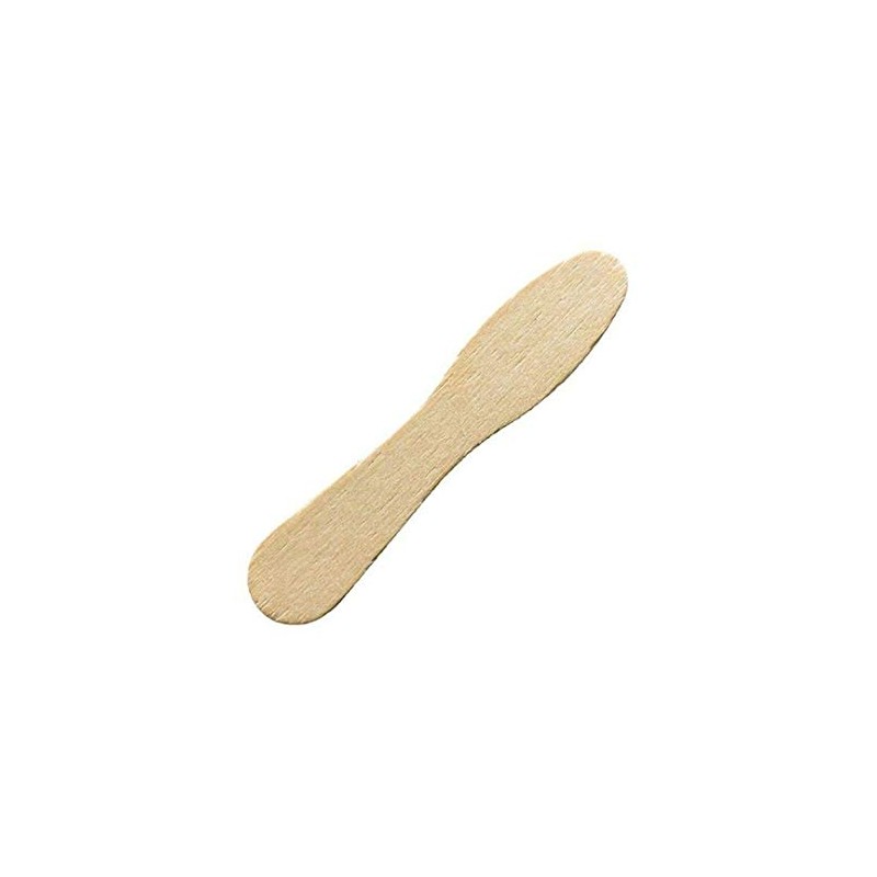 Perfect Stix Wooden Wrapped Taster Spoons. 3 Inches in Length.