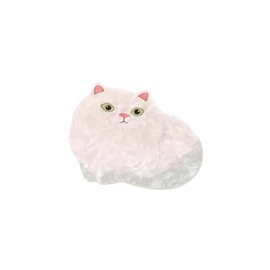 Acrylic Cat Hair Claw Clip (White)