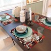 Kitchen Chef Table Placemats Set of 4 Abstract Funny Chef