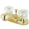 Kingston Brass KB162 Americana Center Set Bathroom Faucet with ABS
