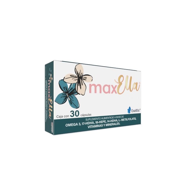 Maxella, Omega 3, 17-HDHA, 18-HEPE,14-HDHA. (30 Cápsulas)