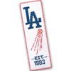 Counted Cross Stitch Kit 'Baseball: LAD' - Hand Embroidery Bookmark