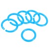 PATIKIL 25pcs 28mm Outside Diameter 20mm Loose Leaf Rings Binder