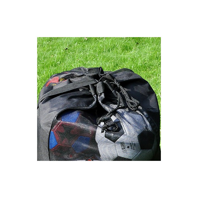 Eco Walker Ball Bag Holds 16 Pieces Footballs, Durable Mesh