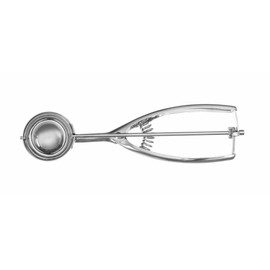 HENDI Ice Cream Scoop, Ice Cream Spoon, 1/30, Diameter 50 mm, Stainless Steel 18/8