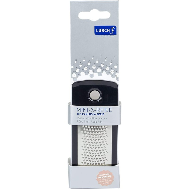 Lurch 220441 RazorTech Mini X-Reibe fein mit Auffangschale aus Kunststoff
