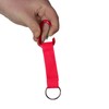 Karteo Lanyard Red with Carabiner Hook [Pack of 1] Short