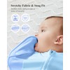Transition Swaddle, Baby Swaddle 3-6 Months 12-18 lb, Arms In/Out