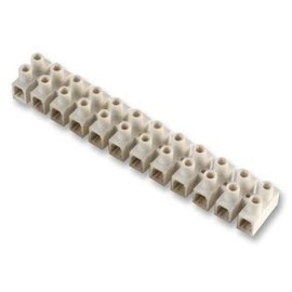Terminal Block Nylon 10A 10/PK, Terminal Blocks Standard Connectors, Qty X 10