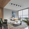 Garwarm Modern Ceiling Light Track Lighting, 47 Inch Dimmable LED
