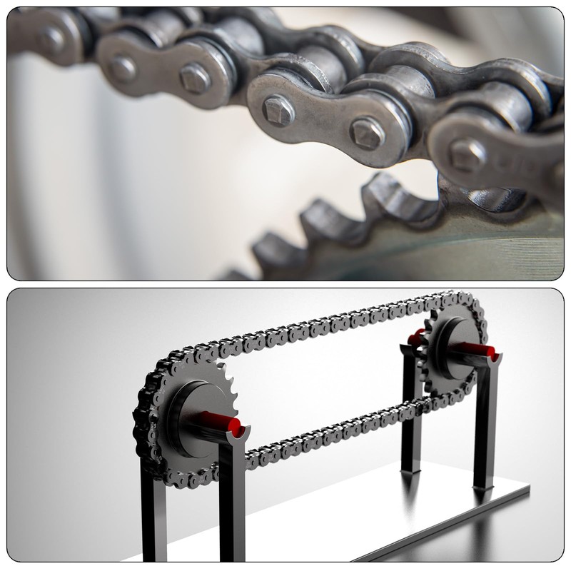 sourcing map #41/ DIN/ISO 085 Roller Chain 3 Feet 1/2"