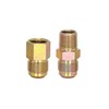 EASTMAN 48-in 1/2-in Mip Inlet x 3/8-in Mip Outlet Stainless